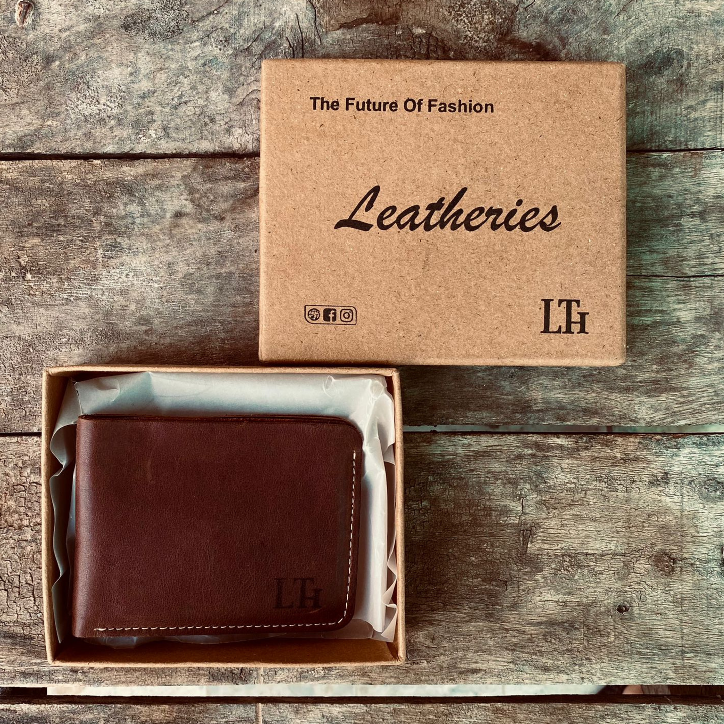 LTH Bifold Smart leather wallet